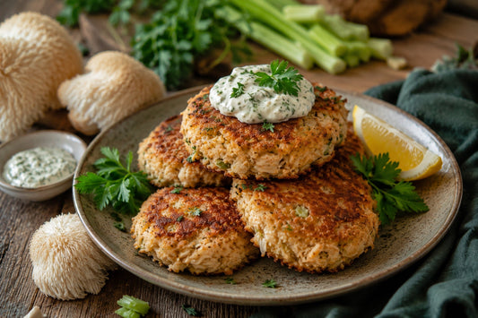 Lion's Mane "Crab" Cakes