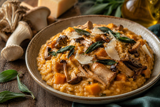 Gourmet Mushroom & Pumpkin Risotto