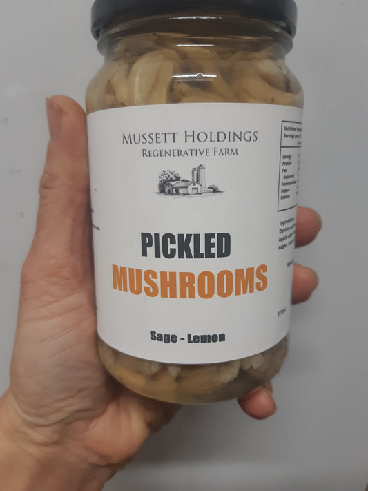 Pickled Oyster Mushrooms