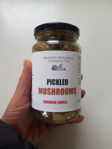 Pickled Oyster Mushrooms